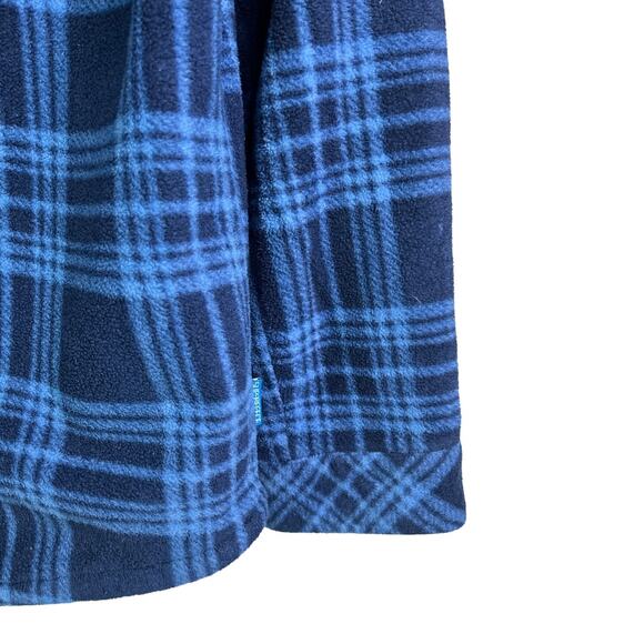 O'Neill Shirt Boys XL Navy Blue Super Fleece Snap Front Standard Fit Outdoorsy - Picture 8 of 11